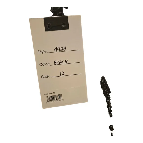 Mac Duggal Black Sequin Cold Shoulder Cocktail Dress Size 12 - Picture 5 of 11